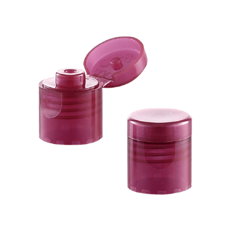 Bouchon rabattable en plastique pour détergent