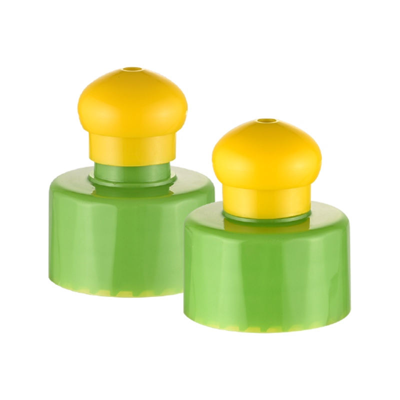 Bouchon push-pull en plastique pour la biomédecine