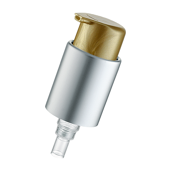 Pompe de verrouillage gauche-droite en plastique HB-510A pour démaquillant