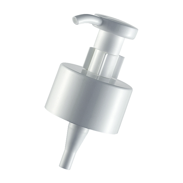 Pompe à lotion à verrouillage à clip en plastique blanc Ф20/410